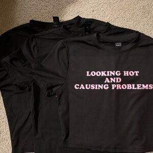 Cropped baby tee BUNDLE